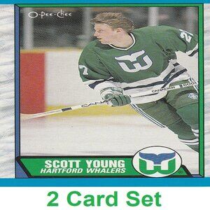Scott Young Hockey Card Collection